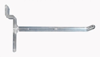 FP291 Крючок пластиковый 150мм, прозрачный