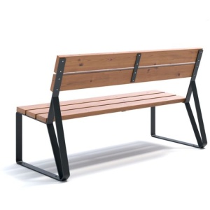 Скамья парковая «Park» 1440 графит