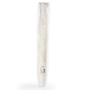 Стакан одноразовый бумажный 165 мл, КОМПЛЕКТ 100 шт., однослойный белый, холодное/горячее, Ve, ФОРМАЦИЯ, HB70-195-0000