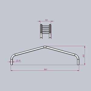 TS-9 \ Арка 2-х труб