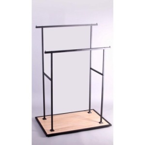 Бэст-06 Стойка вешалка (вешало) напольная для одежды цвет Венге