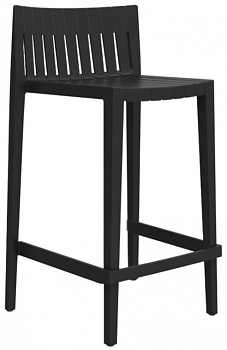 Стул пластиковый полубарный Spritz Basic черный