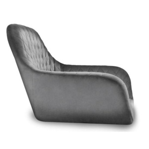 Стул Канан ножки золото, серый