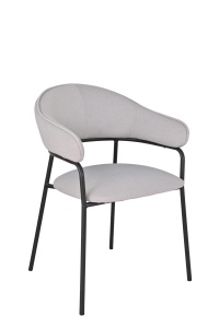 Стул обеденный Leya светло-серый 2 шт.