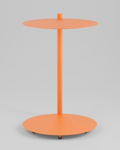 Журнальный столик Siara металл оранжевый
