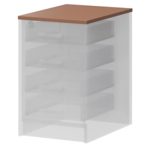 Крышка к приставным тумбам Арго А-707.60 Терракота