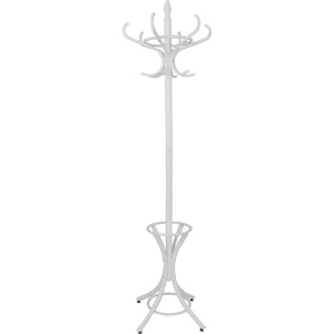Вешалка напольная Siena, белый, дерево