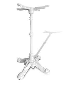 Опора для стола из чугуна белая, для кафе, серия Бистро, модель 3063W