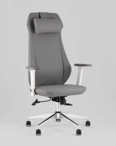 Кресло руководителя TopChairs Trophey серый