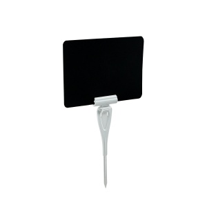 Ценникодержатель ДЕЛИ с иголкой DELI-STICK-SET, цвет белый (20 шт. в упаковке)