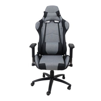 Кресло поворотное Savage, серый + черный, ткань