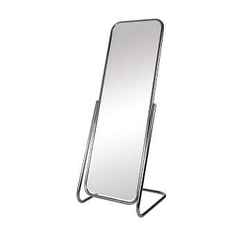 5МL-03(хром) Зеркало напольное с изм. угла  на рег.опорах, 550Lх500x1600H, зерк.полотно 1400х445мм