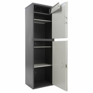 Шкаф металлический для документов AIKO "SL-150/2ТEL" ГРАФИТ, 1490х460х340 мм, 36 кг, S10799152902