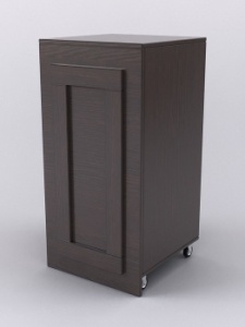 Прилавок "ОРНАМЕНТ" №1-450 выкатной, Дуб Венге