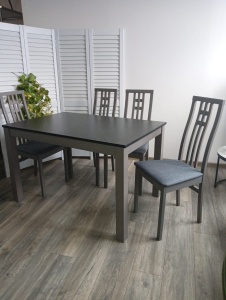 Стол TME-6932 MBH  серый камень GREY STONE /серый