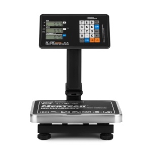 Торговые напольные весы M-ER 333 ACPU-60.20 с расч. стоимости LCD