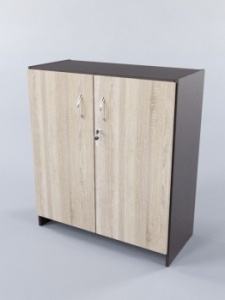 Прилавок "ТАНДЕМ МИНИ" №1-ДП (800мм), Дуб Венге + Дуб Сонома