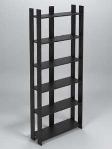 Стойка из ДСП №3 серии "ЭКОНОМ", Черный