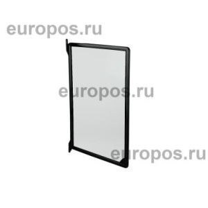 Рамка пластиковая для перекидной системы INFOFRAME-A4, цвет черный