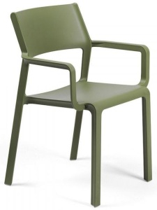 Кресло пластиковое Trill Armchair агава