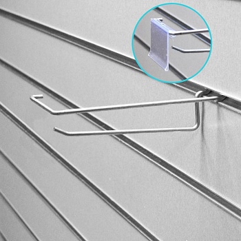 EK325-150 Крючок с ценникодержателем (без пластикового ценника)