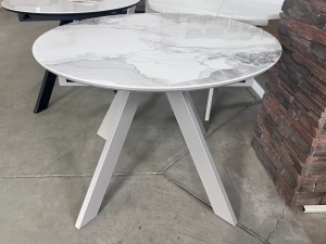 Стол БОНЖУР 100 PANDORA LIGHT, керамика / ЛАТТЕ каркас