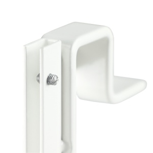 Струбцина CLAMP HOLDER-L90 с вертикальным П-держателем вывесок и отгибом