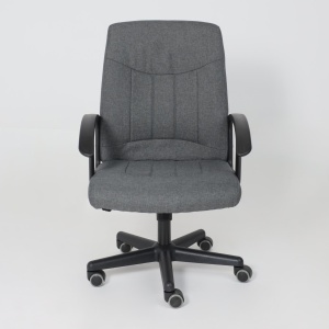 Кресло поворотное Polo, серый, ткань