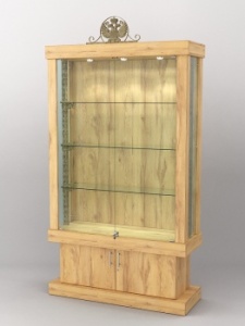 Витрина "Империя" №3-8, Дуб Золотистый