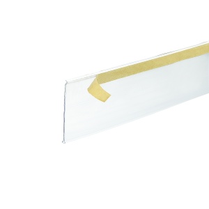 Ценникодержатель DBR73 прозрачный, 1250 мм