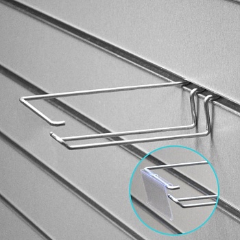 ЕК326-100 Еврокрючок без ценникодержателя, L=100мм, цинк