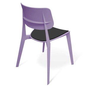 Стул Казбеги лаванда, черный