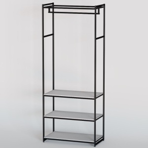 Стеллаж для одежды A2290-11-ЧБ220х90х45