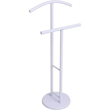 Вешалка напольная костюмная Milo, белый, металл