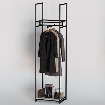 Стеллаж для одежды A2260-01-ЧБ 220х60х45