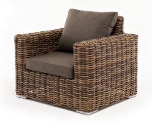 "Палермо" кресло из искусственного ротанга, цвет соломенныйцвет соломенный