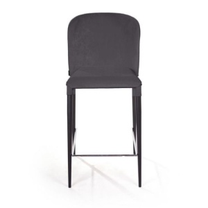 Стул полубарный Albert в шортиках антрацит