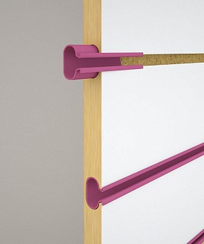 Вставки для эконом-панели МДФ 18мм (фуксия) 23 шт.