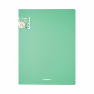 Папка на 2 кольцах ERICH KRAUSE "Matt Pastel Bloom", 24 мм, до 150 л., ассорти, 0,6 мм, 61184