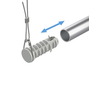 Заглушка пластиковая AIR-CAP, цвет серый