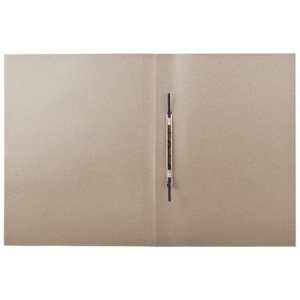 Скоросшиватель картонный мелованный BRAUBERG, гарантированная плотность 440 г/м2, до 200 листов, 128987