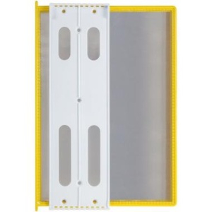 Перекидная система настенная 10 рамок (Желтый)
