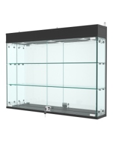 Витрина "АТРИУМ" настенная №3А-5, Черный