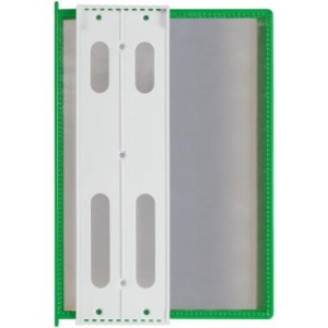 Перекидная система настенная 10 рамок (Зеленый)