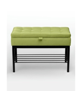 Банкетка Н-76 (черный/салатовый)