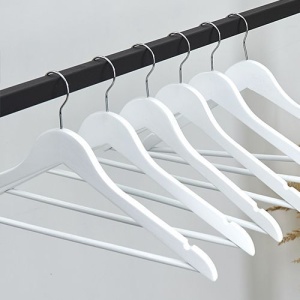 P-66B \ Вешалки-плечики для одежды деревянные (с перекладиной)