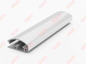 Профиль Клик ПК-25 крашенный белый, паз 3,2 мм, длина 3,10 м