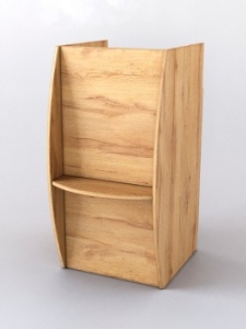 Прилавок под кассу "СЭНДИ" №4, Дуб Золотистый U1148