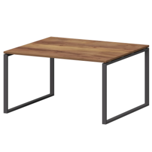 Стол переговорный на металлокаркасе Смарт СМСП-О-18.123.Пр25 Таксония/Антрацит