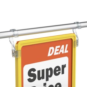 Алюминиевый подвесной профиль AIRTRACK, длина 2000 мм